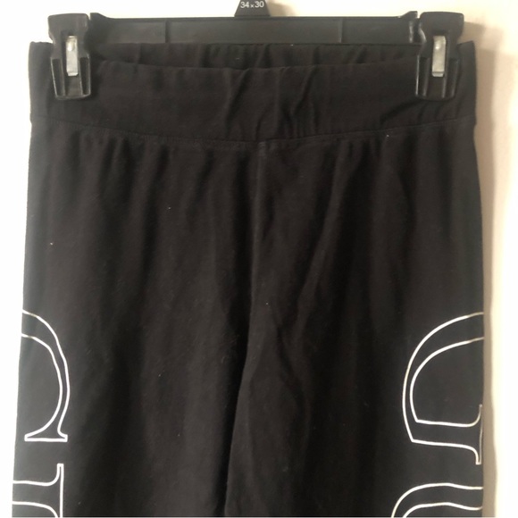 ❤️Guess Black Manja Active Leggings Side Print Size Small - Picture 2 of 8